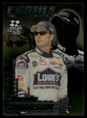 2003 Press Pass Stealth Profile #PR4 Jimmie Johnson