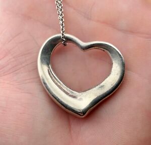 tiffany extra large heart pendant