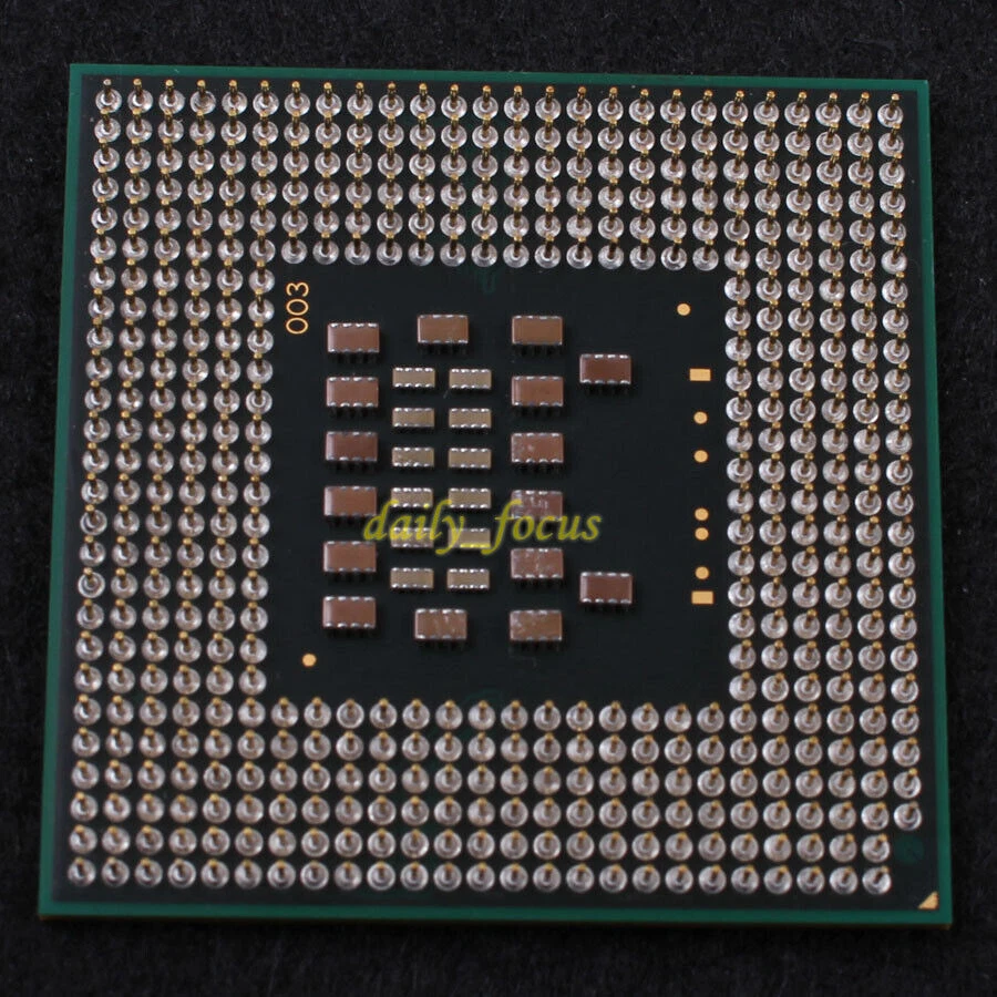 For Intel Core Duo T2050 1.6GHz LF80539GE0252M 533MHz Socket M Laptop CPU - Image 2 of 2