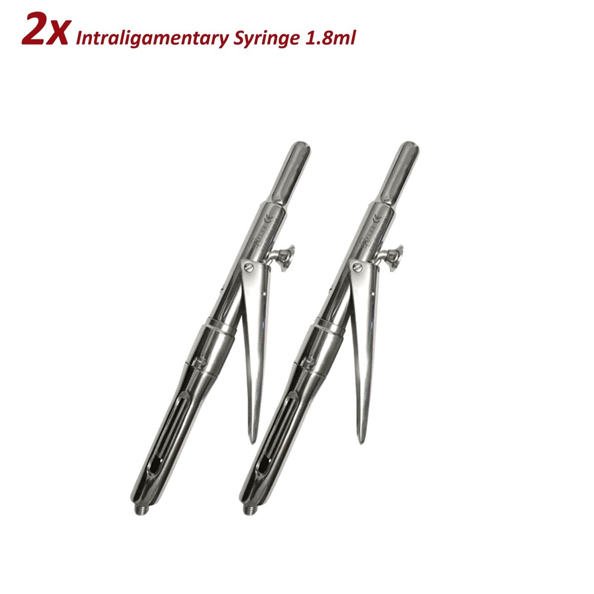Seringues Dentaires Pour Anesthésie Intraligamentaire 1.8ml - Neuf - Marque TK PLUS - Pour Laboratoire Ou Chirurgie
