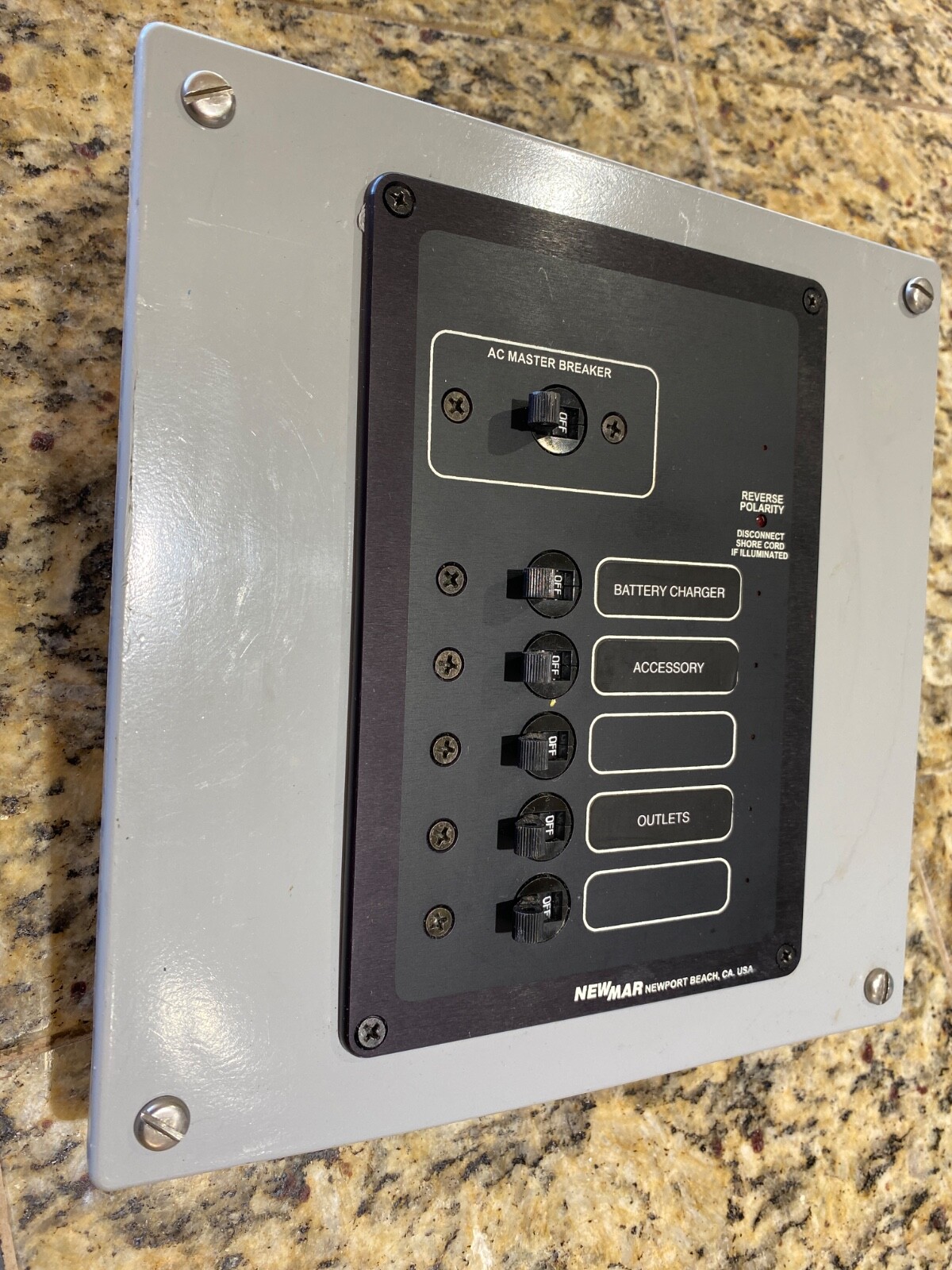 NEWMAR AC-IX ELECTRIC PANEL FOR BOAT, RV, OR TINY HOUSE