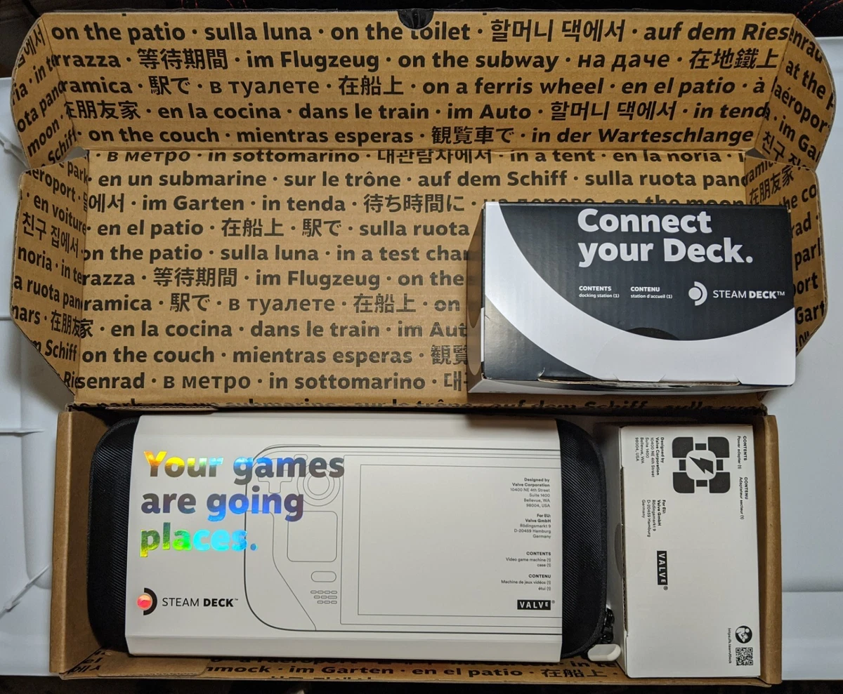 Valve Steam Deck 512GB w/ Dock hajj.gov.eg