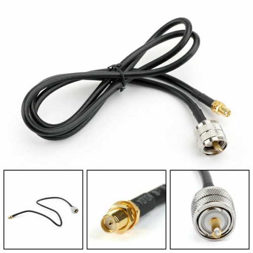 Aexit JW-MCX mâle vers N femelle J-RG174 Câble coaxial 15cm Natte 320F758