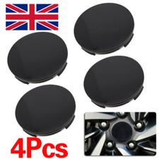 4Pcs 65mm Universal Car Wheel Centre Hub Cover Center Rims Cap Black ABS