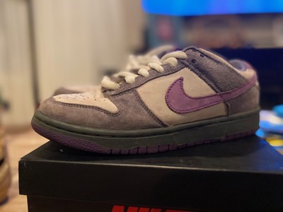 nike sb dunk purple pigeon