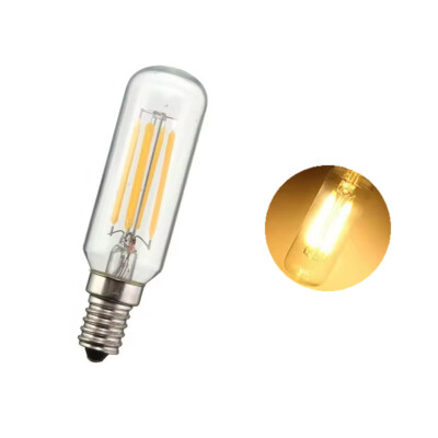 T25 E14 Led Bulb Cob Light Bulbs Ac220v 3000k Tungsten Filament Lamp Glass-shell