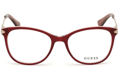 GUESS GU2632-S Red 069 Plastic Cat Eye Optical Eyeglasses GUESS GU2632-S Red 069 Plastic Cat Eye Optical Eyeglasses