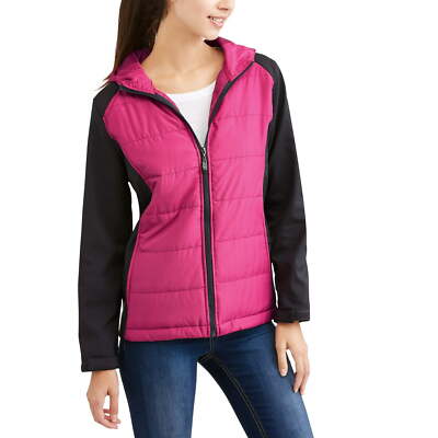 Climate Concepts Women's Colorblock Soft Fuschia Charcoal