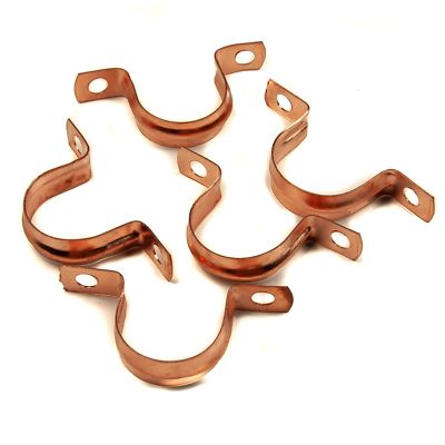Sattelrohrschellen 22 mm Kupfer (5er Pack)