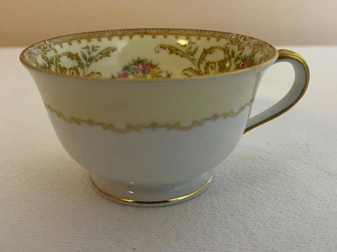 Nanette 683 Tea Cup & Saucer Set Noritake China Japan Floral Print