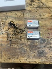 (2) GWS R-6NII 6-Ch Naro Type 72MHz R/C Receiver F VERSION