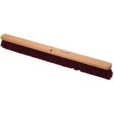 PRO SOURCE Heavy Duty Stiff Push Broom Head: Poly Bristles, Extra-Wide 36"