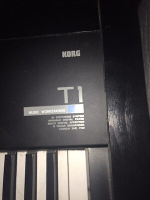 Korg T1 Weighted MIDI Keyboard Synth Synthesizer With Aftertouch