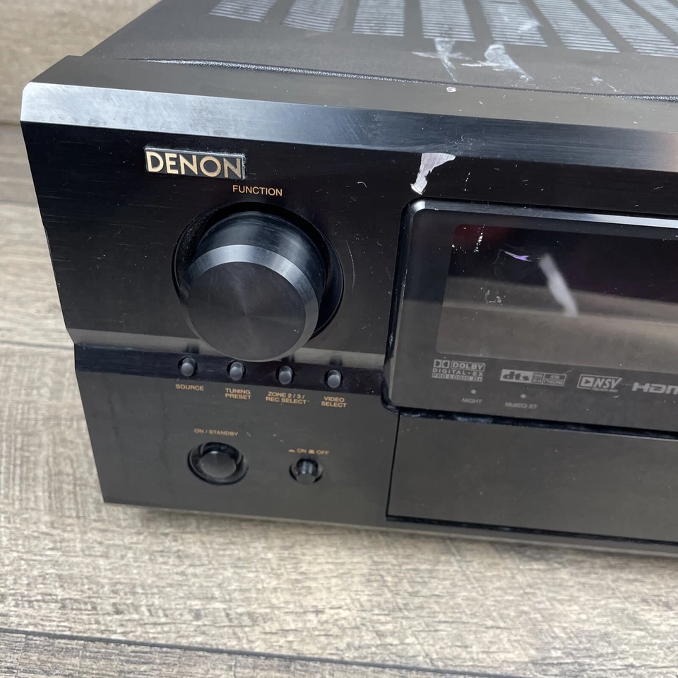 Denon AVR-3806 AL 24 Processing Plus HDMI AV Surround Sound Receiver 7.1 Channel - Image 4 of 4