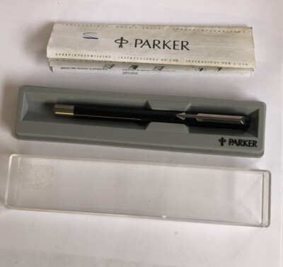 Vintage Parker Rollerball Ballpoint Pen, Black UK - Main Image