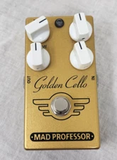 Mad Professor Golden Cello Overdrive/Echo Guitar Effect Pedal Used