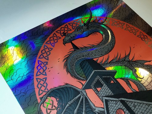 Metallica Poster COPENHAGEN AP FOIL SIGNED #/35 OFFICIAL Print 6/16/2024 Parken - Picture 7 of 16
