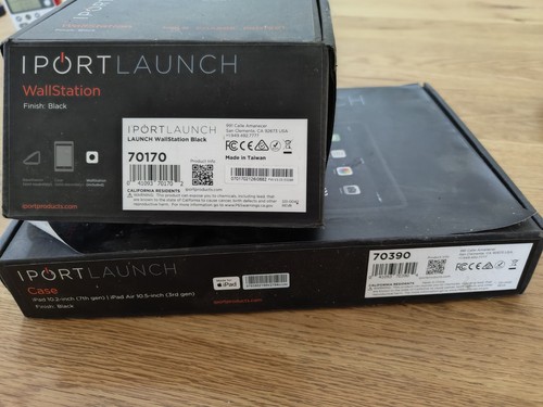 iPORT Launch & Case for 7/8th Generation 10.2 iPad in Black - Afbeelding 2 van 9