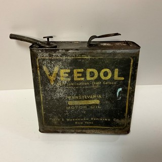VINTAGE Veedol More Lubrication Least Carbon Motor Oil Pennsylvania