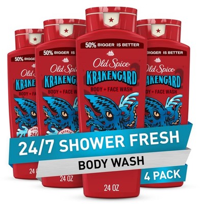Cleansing Body Wash for Men, 3X Defense, 24/7 Shower Fresh with Lasting Scent...