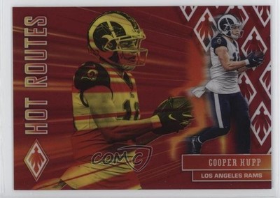 2020 Panini Phoenix Hot Routes Red /299 Cooper Kupp #4 05l9