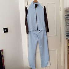 BLUE BROWN WOMEN LADIES TRACK SUIT JOGGING BOTTOMS TROUSER 2 PIECE NO:08