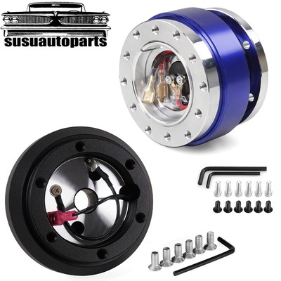 Blue Ball Quick Release + Hub Adapter Kit For Nissan 200X S13 S14 SR20 KA24 140H