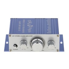 Hi-Fi Stereo Audio AMP Bass MP3 12V Support FM/MP3/DVD for Car