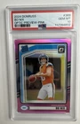 2024 PANINI DONRUSS OPTIC PREVIEW-PINK #369 BO NIX ROOKIE RC PSA 10