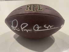 Michael Irvin Dallas Cowboys Autographed Wilson Football COA