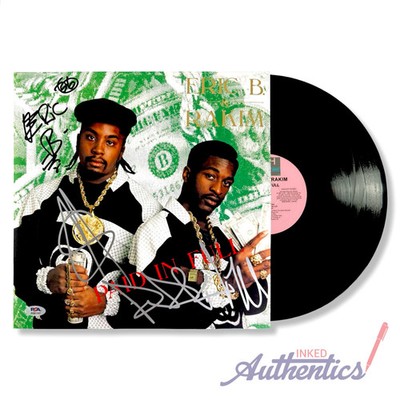 Eric B. & Rakim Signed Autographed Vinyl LP ''Paid In Full'' PSA/DNA Authenticated