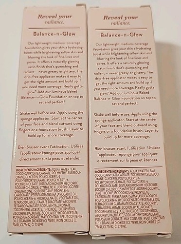 SET BESTEHEND AUS 2 - LIGHT Laura Geller Balance N Glow feuchtigkeitsspendende flüssige Foundation Make-up - Bild 4 von 6