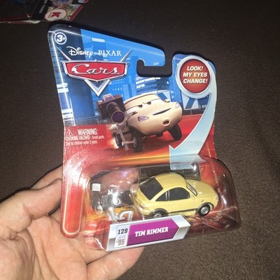Disney Pixar Cars - Tim Rimmer #129 LOOK! MY EYES CHANGE! NIB