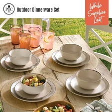 Pampered Chef 12 piece Dinnerware Set