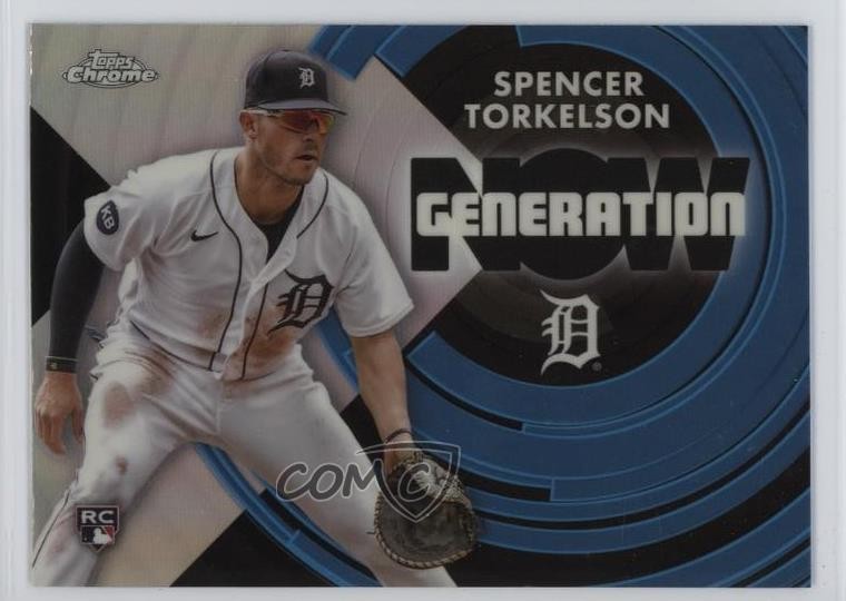 2022 Topps Chrome Update Generation Now Chrome Spencer Torkelson #GNC-25 01sb