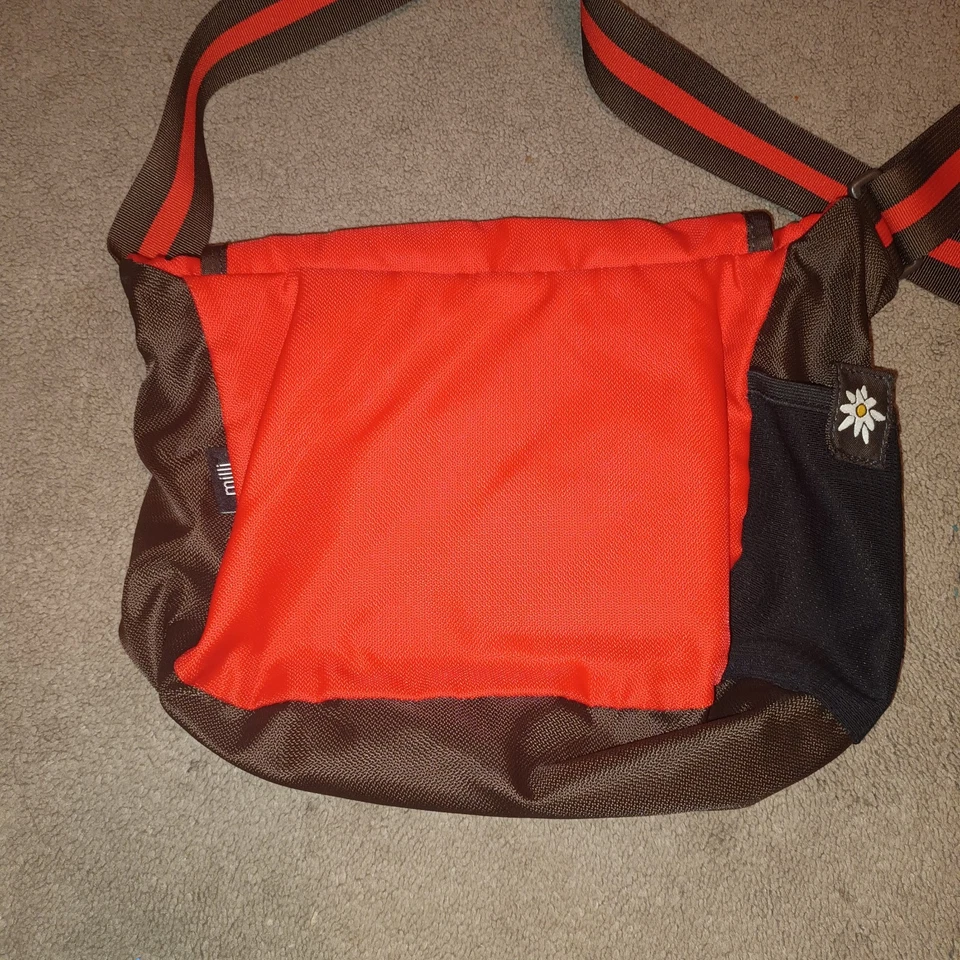 Red Sherpani Crossbody Shoulder Bag Multi Zip Pockets - Image 2 of 2