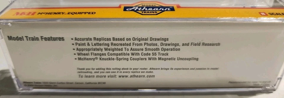 Athearn N Scale 3 Bay Hopper Central of Georgia #22342 - Image 4 of 4