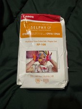 RP-108 Canon Colour Ink Photo Paper for Selphy CP1200 CP910 CP820 CP1000