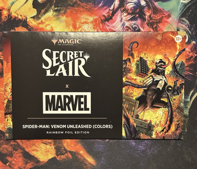 MTG Secret Lair x Marvel's Spider-Man: Venom Unleashed Colors Foil