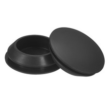 3Pcs Silicone Plugs, Rubber Round Hole Plugs for 30-33mm Hole, Black