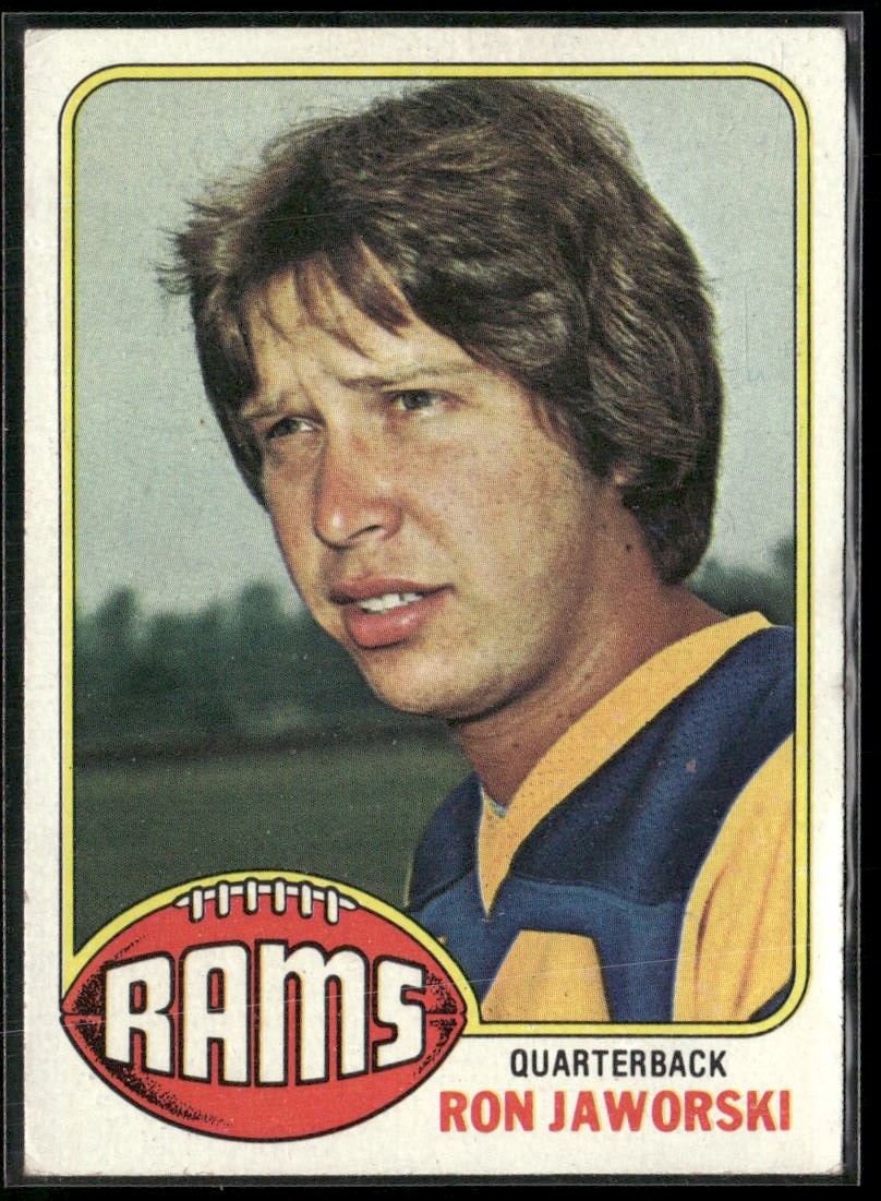1976 Topps Football Ron Jaworski RC #426