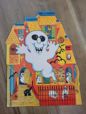 Vintage Beistle Halloween Paper Cardboard Cutout Decorations Lot