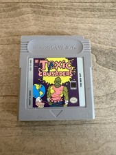 Authentic And Rare toxic Crusaders Gameboy Game, Working Condition