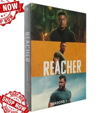 Reacher : The Complete Season 1 - 3 (DVD, 8-Disc Box Set) Brand New