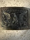 Civil War Eagle Belt Buckle Reproduction Militaria Collectible NY-1095 Replica