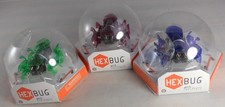2009 Hexbug Ant Micro Robotic Creatures Blue Red Green 3-Bug Lot New Unopened 