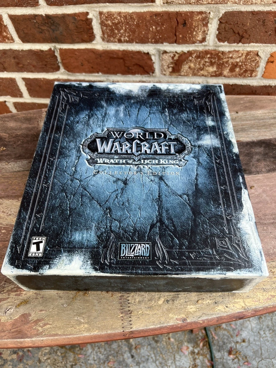World Of Warcraft: Wrath Of The Lich King – Édition Collector PC (2008, Blizzard, Comme Neuf)