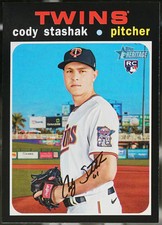 2020 Topps Heritage Baseball Cody Stashak #654 NM