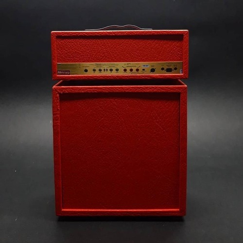 Miniature Amp Stack 1/6 Scale Orange M4r5h4ll Style 2-Stack Display GIFT Bday - Picture 4 of 4