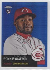 2022 Topps Chrome Platinum Anniversary Blue Prism Refractor Ronnie Dawson uk2